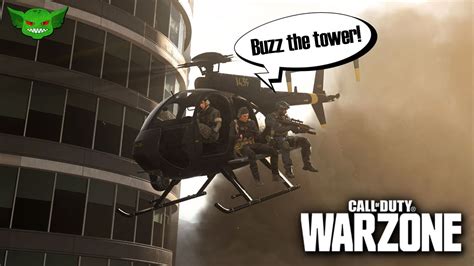 Call Of Duty Warzone Buzz The Tower Youtube