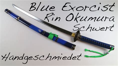 Blue Exorcist Rin Okumura Schwert Handgeschmiedet