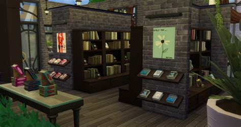 My Sims 4 Blog Retail Bookstore Objects Set By Brazenlotus