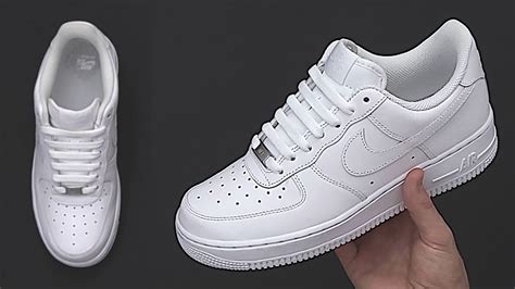 How To Bar Lace Nike Air Force 1 Nike Air Force 1 Bar Lacing Styles