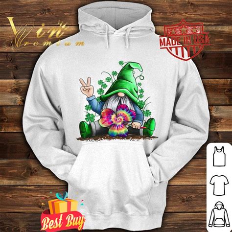 Hippie Gnome St Patrick S Day Shirt Hoodie Sweater Longsleeve T Shirt