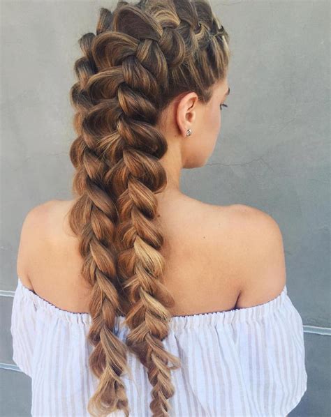 50 trendy double braid hairstyle ideas to keep you cool molitsy blog hair styles braided