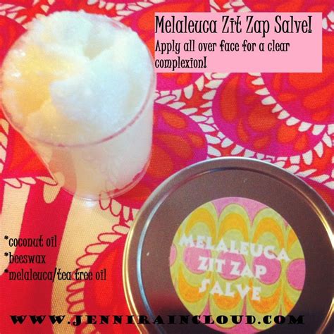 Melaleuca Zit Zapper Salve Essential Oils For Colds Essential Oil