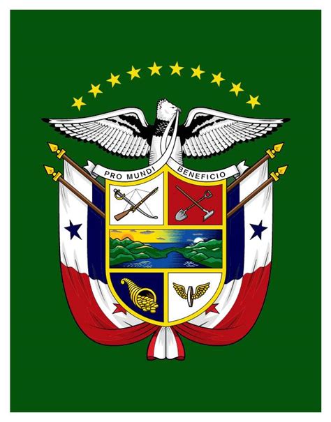 Escudo de Panamá Símbolos de la Nación Panameña