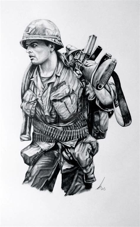 Pin By Deana Youngwirth On Drawings And Paintings Military Drawings