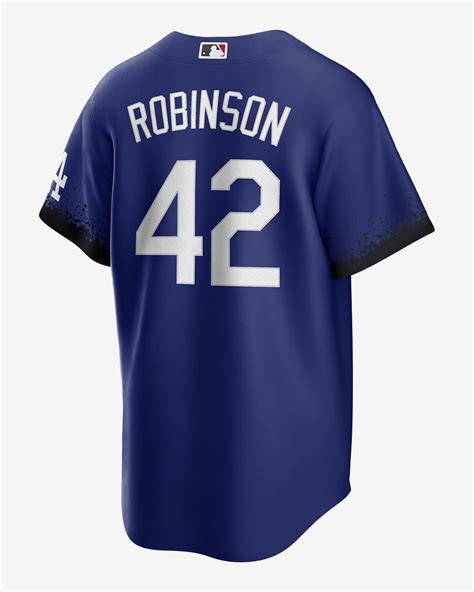 MLB Los Angeles Dodgers City Connect (Jackie Robinson) Men's Replica