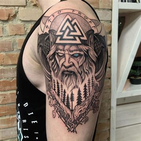 16 Odin God Tattoo Tyreeceallie