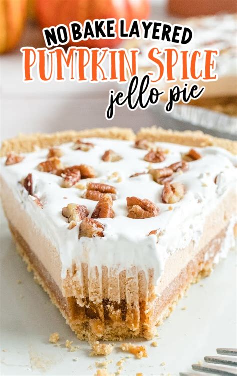 Layered Pumpkin Spice Jell O Pie No Bake The Best Blog Recipes