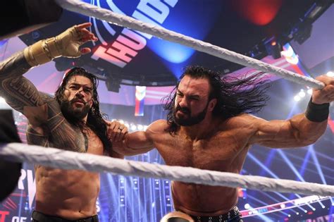 roman reigns vs drew mcintyre and 15 wwe and aew matches we need to see in 2022 news scores
