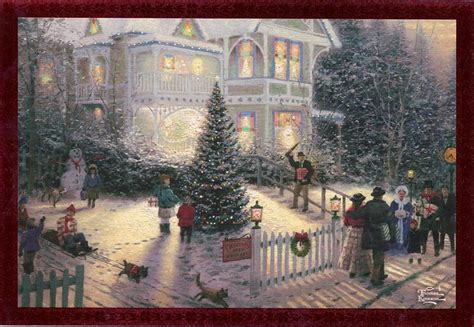 Thomas kinkade lithograph christmas art prints. Thomas Kinkade Victorian Christmas-Christmas Card | Flickr - Photo Sharing!