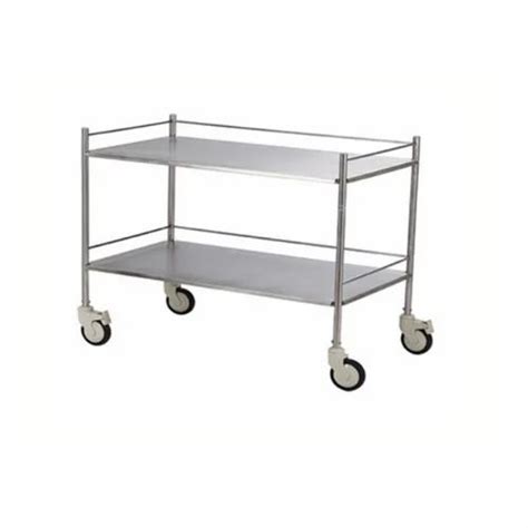 Thomson Stainless Steel 1625a Stainless Steel Instrument Trolley At