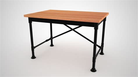 Ikea kullaberg desk 3D model - TurboSquid 1286006