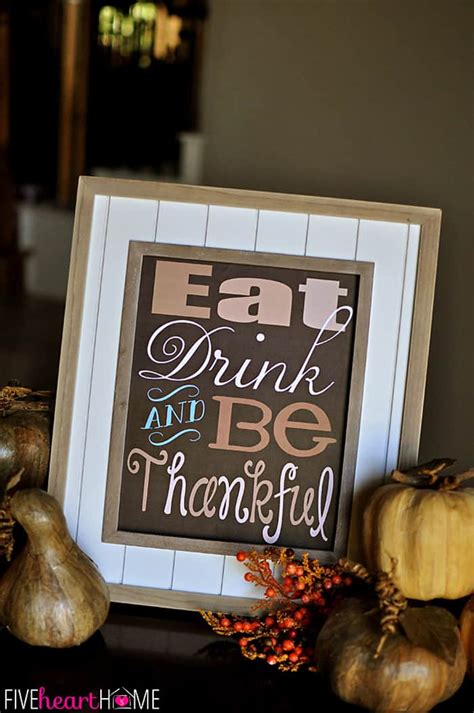 Thanksgiving quotes will serve as a perfect introduction to thanksgiving celebration. Thanksgiving Quote ~ Free Printable!
