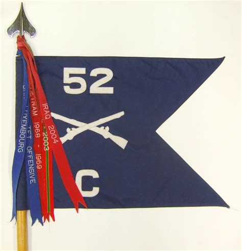 Filec Company 52d Infantry Guidon Incomplete Streamers Wikipedia