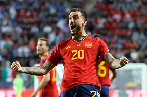 Joselus Late Winner Puts Spain Into Nations League Final Reuters