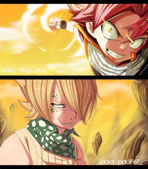 Natsu Vs Jackal White Inheritance Fairy Tail 360 Daily Anime Art