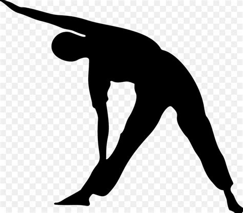 Stretching Exercise Silhouette Clip Art Png 1280x1124px Stretching