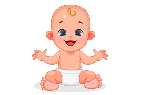 Cute Baby With Different Expression 1312559 Vector Art At Vecteezy
