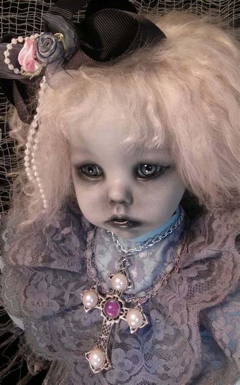 Aubreanna Creepy Ooak Rebornhorror Gothic Doll Gothic Dolls