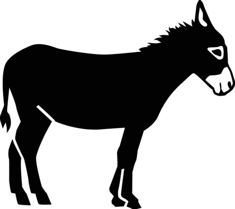 Burro Vector Gráfico Vectorial Imágenes De Burro Vectoriales De Stock