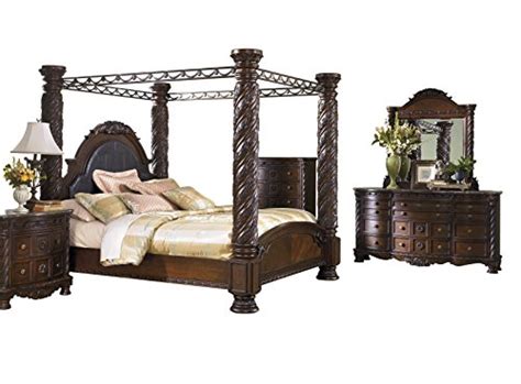 King Size Canopy Bed Set Furniture Of America Beds Sinead Cm7420ek