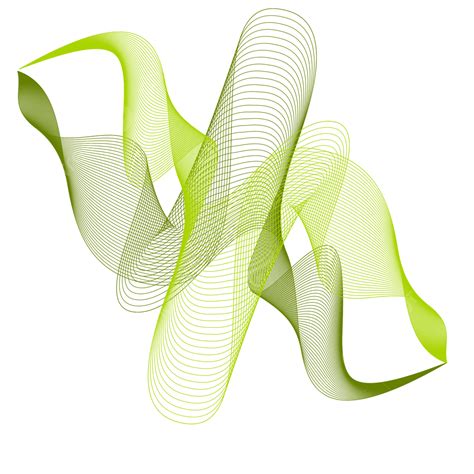 Green Gradation Vector Art Png Abstract Lines Gradation Colors Green
