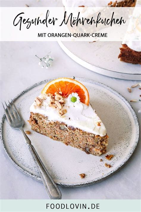 Saftiger M Hren Orangenkuchen Mit Quark Creme Rezept Kuchen Essen Und Trinken