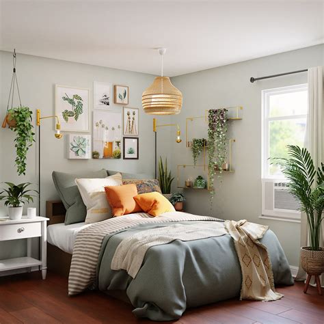 プロ推奨 狭い寝室が広く見える配色7パターンとインテリア実例 インテリアforce