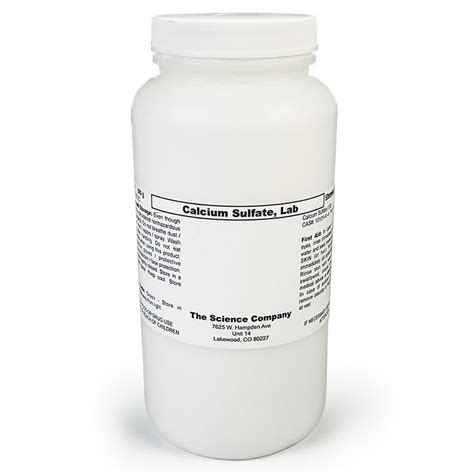 Lab Grade Calcium Sulfate Dihydrate 500gm For Sale Buy From The