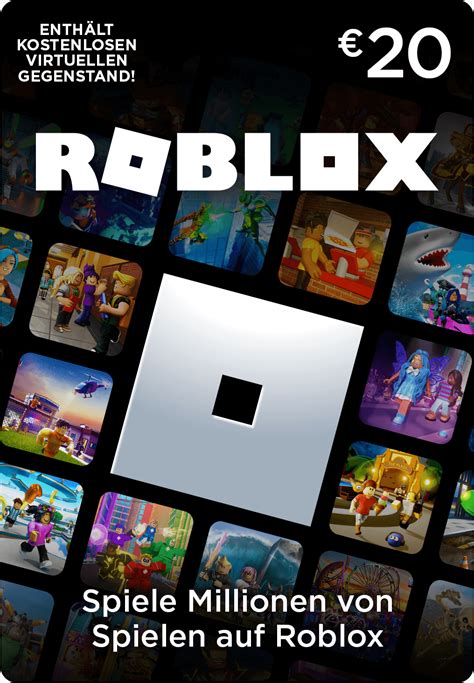Roblox is a game with endless possibilities. Roblox Gift Card 20€ - - Startselect.com