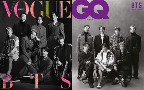 Bts Simultaneously Land On Special January Editions Of Vogue And Gq