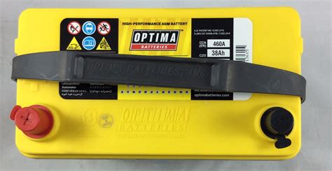 Batteria Optima 12v 38ah 460aen Yts27 Sos Battery Vendita Batterie