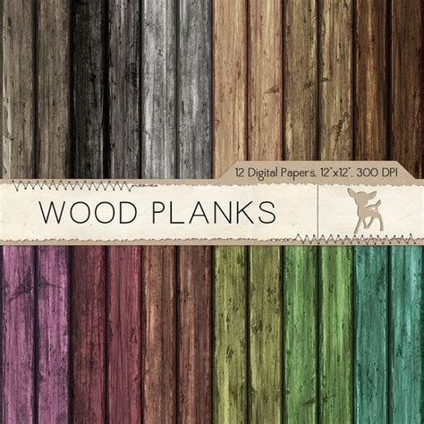 Wood Planks Digital Paper By Mydearmemories On Deviantart Digital