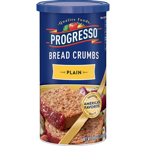 Progresso Plain Bread Crumbs 24 Oz Re Closeable Container