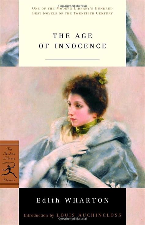 The Age Of Innocence Modern Library 100 Best Novels The Age Of Innocence Best Novels