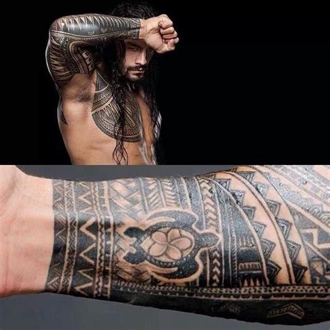 Tatuaje roman reigns roman reigns tattoo wwe roman reigns hot tattoos life tattoos body art tattoos sleeve tattoos tattoos for guys tatoos. Roman's tattoos | Tatoeage ideeën, Tatoeage