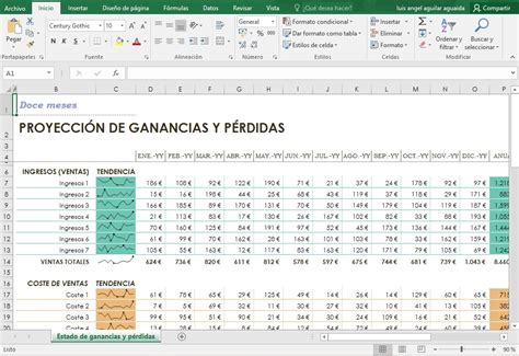 Plantilla De Excel De Tabla De Contabilidad Financiera Plantillas De