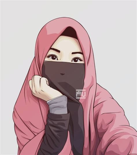 15 Perempuan Gambar Kartun Muslimah Comel Dan Cantik Pictures Toyojunipo