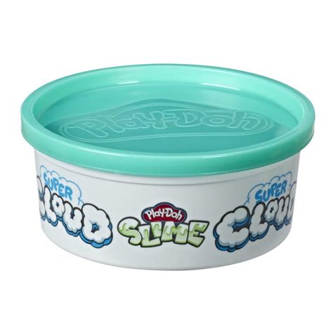 Play Doh Super Cloud Single Can Of Blue Fluffy Slime Compound For Kids
