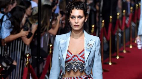 bella hadid just scored the marc jacobs campaign and she looks predictably awesome teen vogue