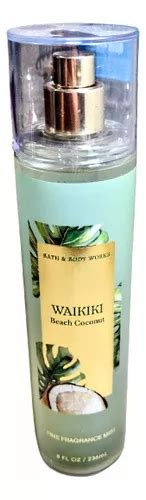 Fine Fragrance Mist Waikiki Beach Coconut Bath Bodyworks Meses Sin Intereses