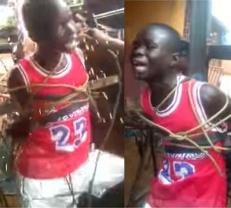 Heartbreaking Footage Shows Boy Begging For Mercy As Hes Tied To A