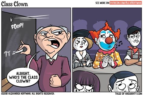 Class Clown Cute Comics Clown Funny Pictures