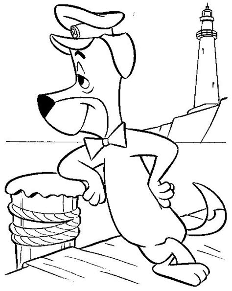 Pin By Sharyl Dybvig On Coloring Pages Vintage Cartoon Hanna Barbera Cartoons Coloring Pages