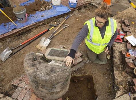Dig Provides Clues To History Of Fredericksburgs Slave Auction Block