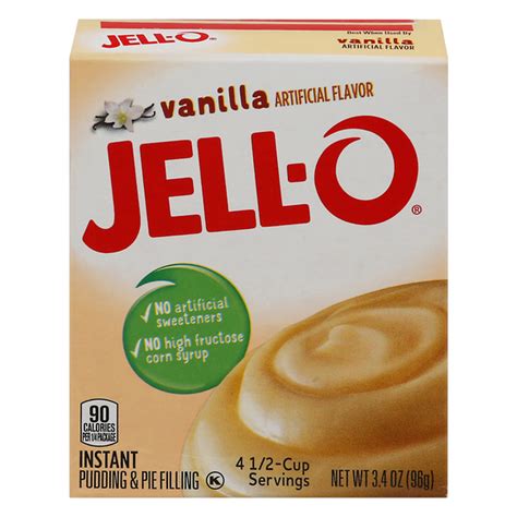 Save On Jell O Instant Pudding And Pie Filling Mix Vanilla Order Online
