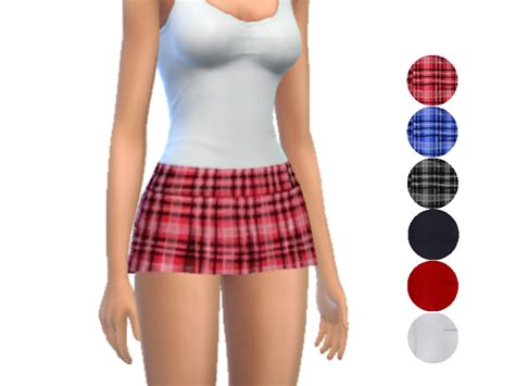 Sims 4 Miniskirt Kapamotu