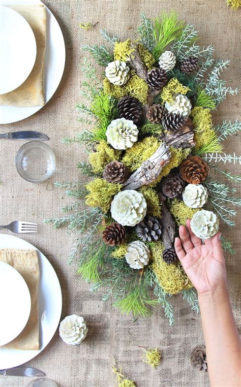 easiest 5 minute bleached pinecones {without bleach } a piece of rainbow christmas