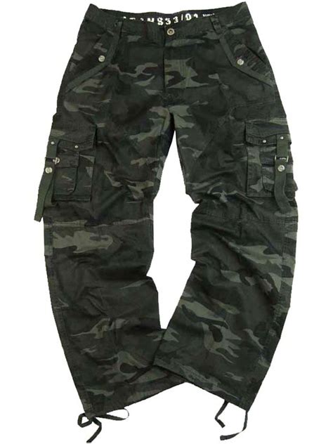 Stonetouch A8c3 Mens Military Style Cargo Pants 40x34 Jungle Camo