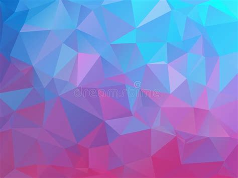 Abstract Natural Polygonal Background Smooth Bright Colors From